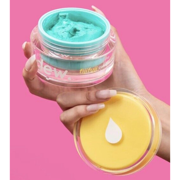 FIJIFUJI Dew of the Gods Collagen Whip Vitamin Mask 3.52 oz 100 g New exp 12/24 - Picture 2 of 3